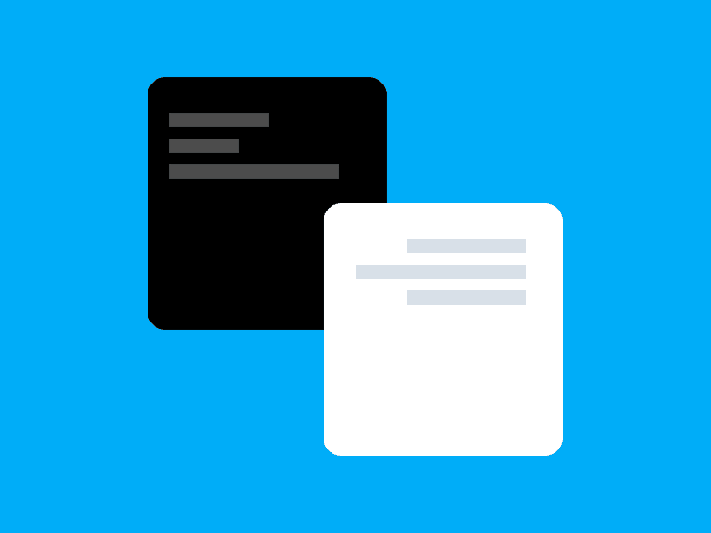 UX Best Practice: Dark text on a white background or the reverse