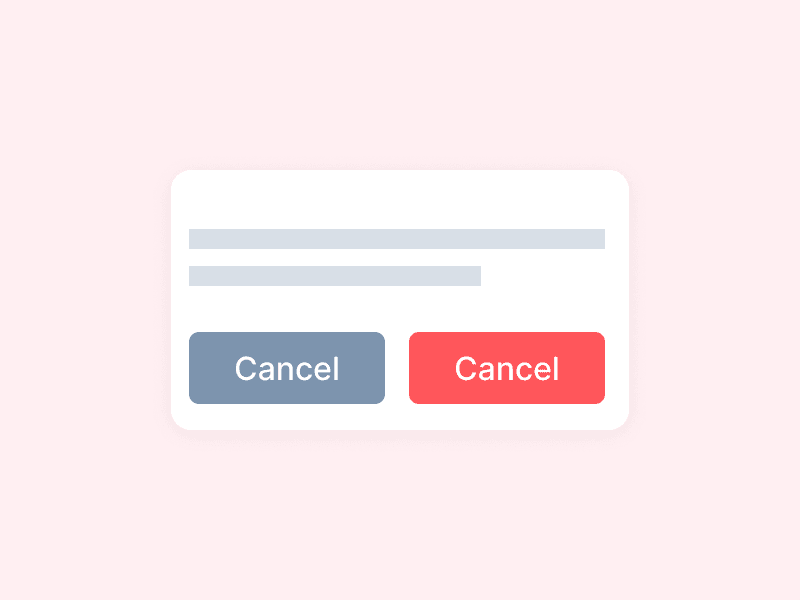 What term to use for "Cancel" when "Cancel" is already the default action?
