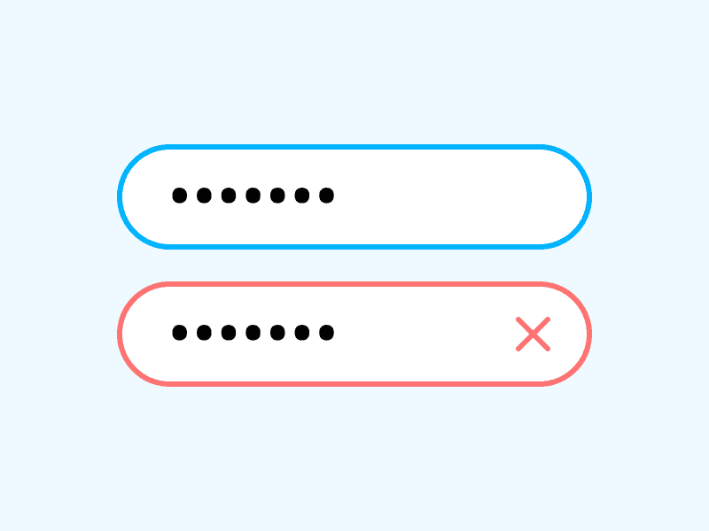 Enter your password. Twice.