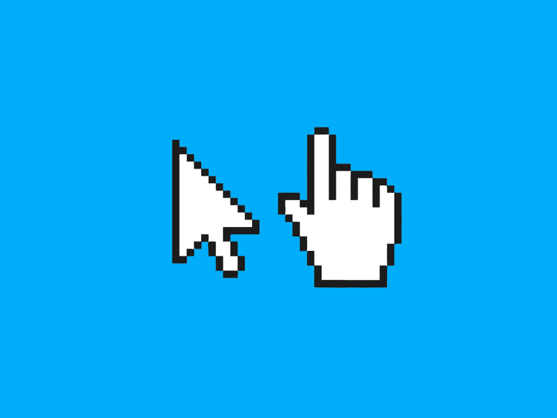 The default cursor on mouseover of a button is not a hand pointer